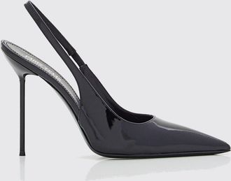PARIS TEXAS D&eacute;collet&eacute; slingback Lidia in pelle verniciata con tacco alto