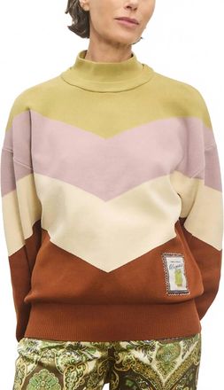 Alemais Sora Turtleneck Sweater In Multi