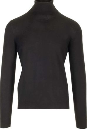 Mauro Ottaviani Wish Turtleneck - Heren - Coltruien - Zwart - M - Wol - Truien & Vesten