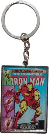 BB Designs Marvel Comic Iron Man Keyring Keychain