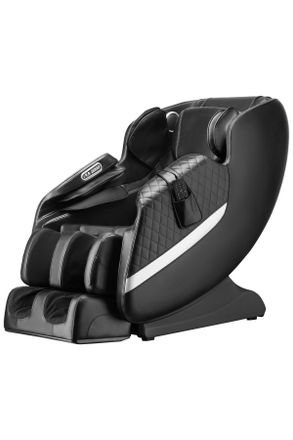 Cantus Massagesessel, Schwarz, Textil, Uni, F&uuml;llung: Schaumstoff, 77.5x110x140 cm, integrierte Lautsprecher, Relaxfunktion, Liegefunktion, Netzbetrieb, Massa