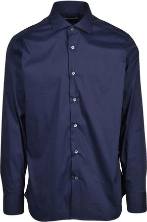 Guglielminotti Blue Cotton Shirt