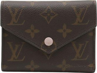 Louis Vuitton Pink Monogram Canvas Victorine Wallet (Authentic Pre-Loved)