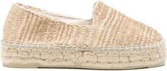 Maneb&igrave; Espadrilles, female, Beige, Size: 10 US Double Sole Espadrilles