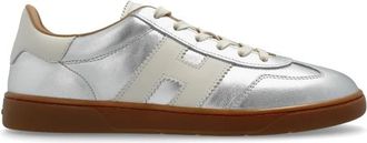Hogan Sportschoenen Cool - Dames - Sneakers - Grijs - 36 EU - Leer - Schoenen