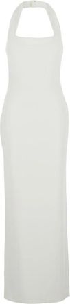 Solace London Ilona Lange Jurk - Dames - Maxi kleedjes - Wit - S - Polyester - Kleedjes