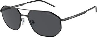 Emporio Armani Heren, Accessoires, Zwart, Maat: 58 MM