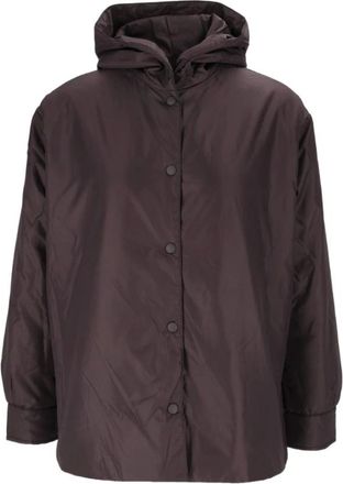 Aspesi New Camp Field Jacket - Dames - Mantels - Bruin - Maat: XS Zijde