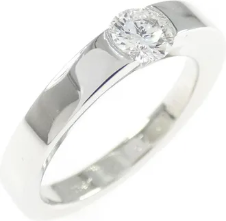 Cartier White Gold White Gold (18K) Band Ring (Pre-Owned)