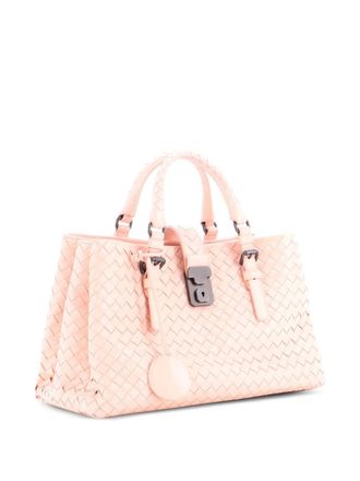 Bottega Veneta Roma Bag Intrecciato Nappa Small tote bag - Rosa