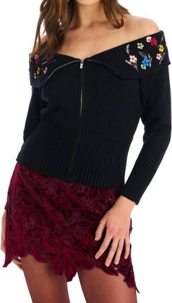 Allison New York Avanlee Sweater In Black