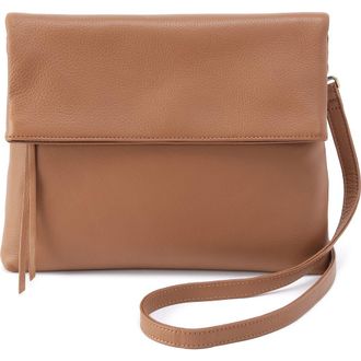 Hobo Draft Leather Crossbody Bag in Brown Sugar at Nordstrom