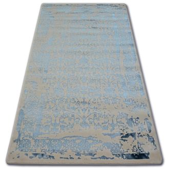 RugsX Rugsx - Alfombra Acr&iacute;lica Manyas 0920 Marfil/azul Blue 120x180 Cm