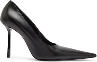 Victoria Beckham Victoria 100 Leather Pumps - Black