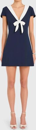 Amanda Uprichard Oxford Dress In Ink
