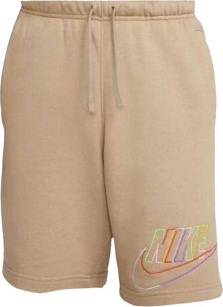 Nike Korte broek met Swoosh-logo voor heren (Licht bruinen)