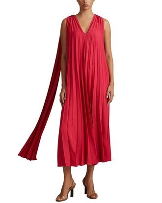 Reiss Loreli Pleated Occasion Gown