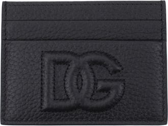 Dolce & Gabbana Dolce&Gabbana Herrens Dokumentenhalter Leder Schwarz