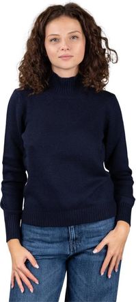Gran Sasso Turtleneck Trui - Dames - Coltruien - Blauw - 2XS - Truien & Vesten