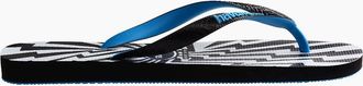 Havaianas Womens Womens Hav. Slim Daisy Caitti White Black Flip Flops - Multi/White - Size: 7/6.5/6