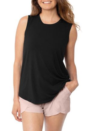 Kindred Bravely Maternity & Nursing Tank in Black at Nordstrom, Size X-Large