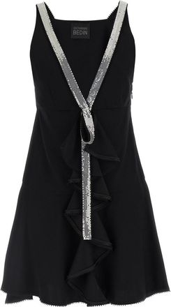 Giovanni Bedin Black Studded ribbon dress