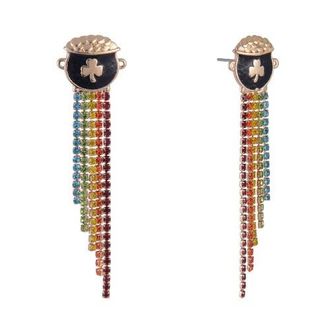 Hallmark Pot Of Gold Earrings in Green at Nordstrom