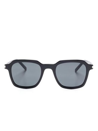 Saint Laurent Eyewear Occhiali da sole squadrati - Nero