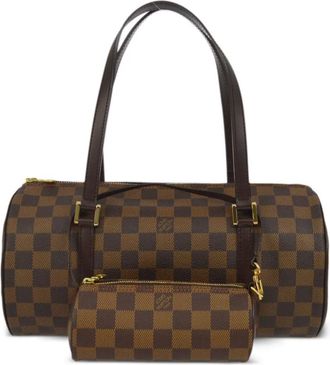 Louis Vuitton 2005 pre-owned Papillon 30 shoulder bag - women - Canvas/Leather - One Size - Brown