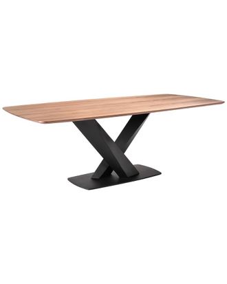 Armen Living Everett Contemporary Dining Table