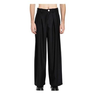 S.S.Daley Wide Trousers, male, Black, W32, George Trouser