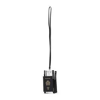 Balenciaga Accessories, male, Black, Size: ONE SIZE Passport Phone Holder