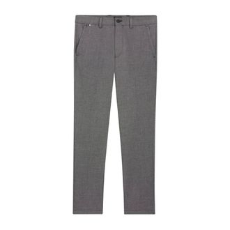 HUGO BOSS Heren, Broeken, Grijs, Maat: W31 L34 Katoen