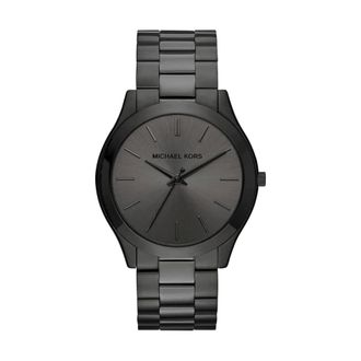 Michael Kors Accessoires, Dames, Zwart, ONE Size, Slim Runway Horloge
