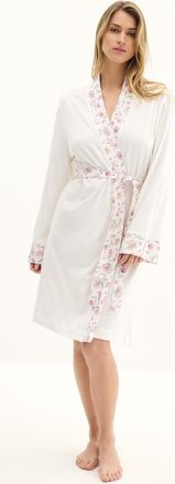 Miiyu Womens Floral soft robe