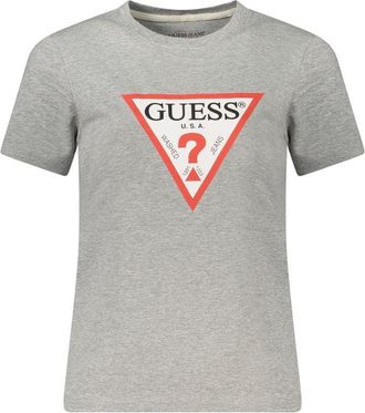 Guess Grigio Katoenen Dames T-Shirt