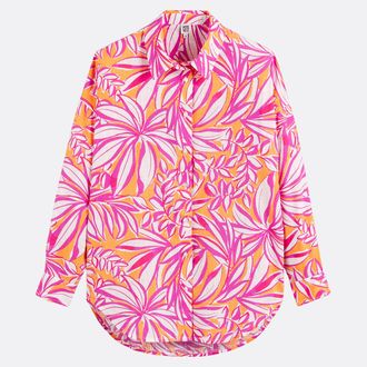 La Redoute Collections Bedrukt oversized overhemd, Signature APOLLINE