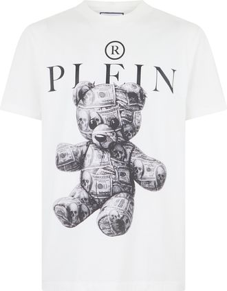 Philipp Plein T-Shirt Met Ronde Hals En Korte Mouwen Skull