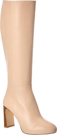 Stuart Weitzman Babette Platform Zip Leather Boot
