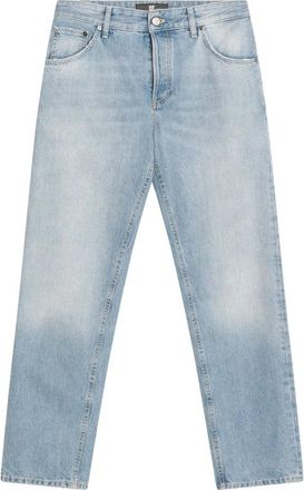 Pantaloni Torino Denim Jeans 100% CO - Heren - Regular Fit Jeans - Blauw - W35 - Denim - Jeans