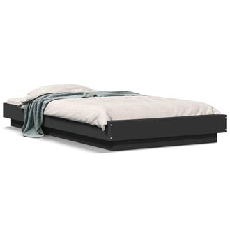 Berkfield Home Bed Frame without Mattress Black 100x200 cm