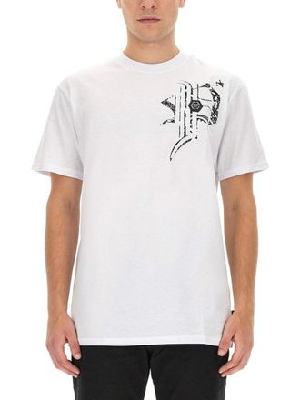 Philipp Plein Regular Fit Cotton T-Shirt