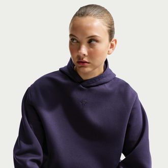 Nike Womens Kobe Dri-FIT Pullover Basketball Hoodie in Purple | IF4930-527