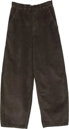 Alysi Broeken, Dames, Bruin, W25, Wide Broeken