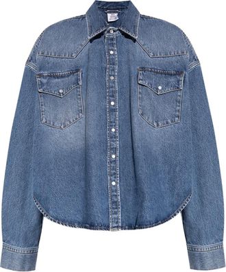 VETEMENTS Camicia denim - Blu