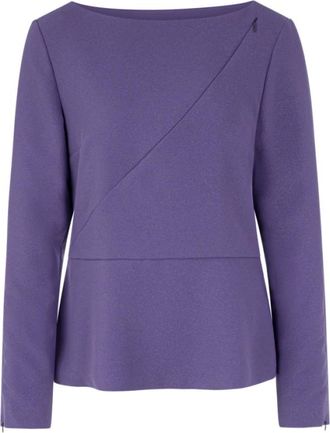 Marc Cain Blouses - Dames - Blouses & Shirts - Paars - Maat: L Leer
