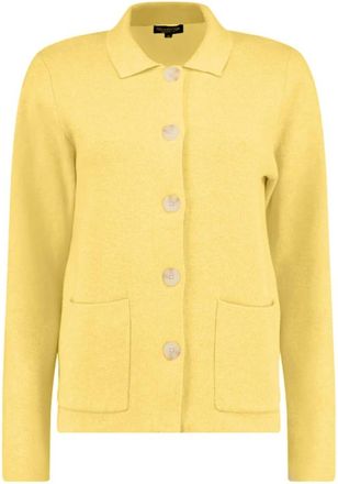 Bloomings Dames, Truien, Geel, Maat: 2XL