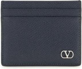 Valentino Garavani Wallets & Cardholders, male, Blue, Size: ONE SIZE Bos Taurus Wallet