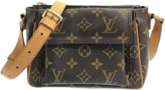 Louis Vuitton Pre-owned Cross Body Bags, female, Brown, Size: ONE SIZE Pre-owned Canvas Shoulder Bag