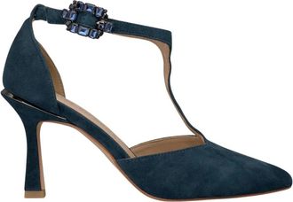 Alma En Pena Scherpe juweelgesp schoen - Dames - Pumps - Blauw - 36 EU - Schoenen